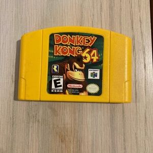 ORIGINAL Nintendo 64 Donky Kong Game